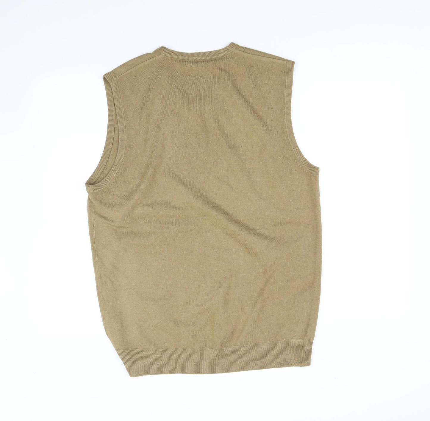 Greenwood Womens Beige   Vest Jumper Size M