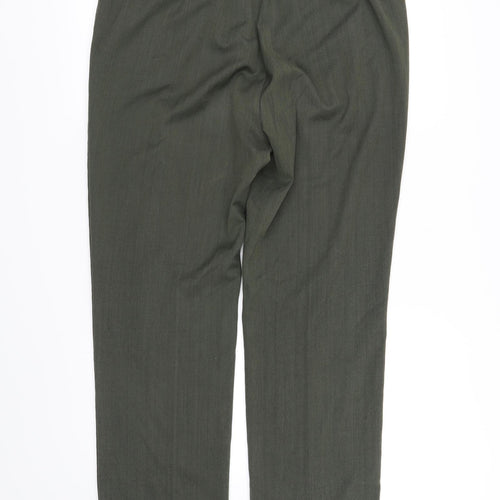 Marks and Spencer Womens Green   Trousers  Size 14 L34 in