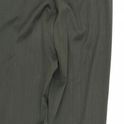 Marks and Spencer Womens Green   Trousers  Size 14 L34 in