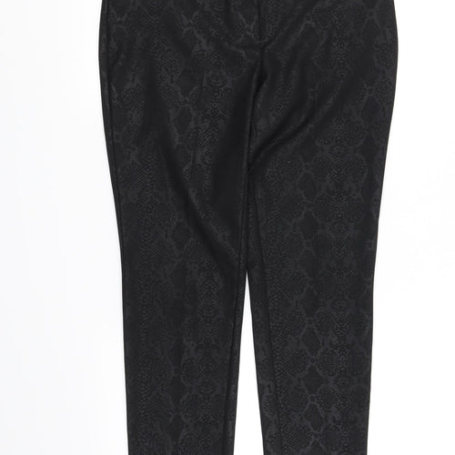 Preworn Womens Black   Trousers  Size 8 L29 in
