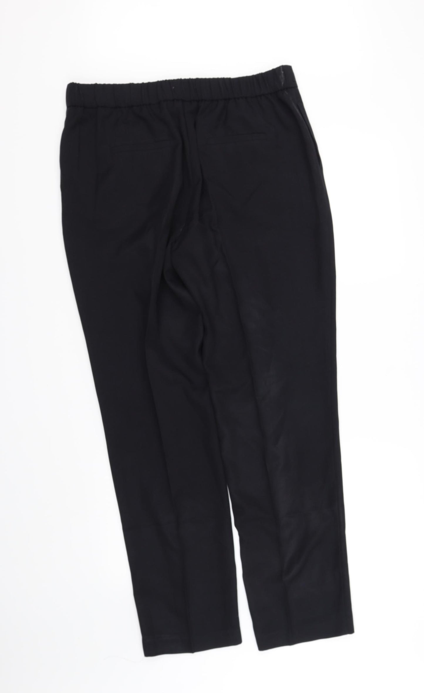 m&s Womens Black   Trousers  Size 14 L30 in