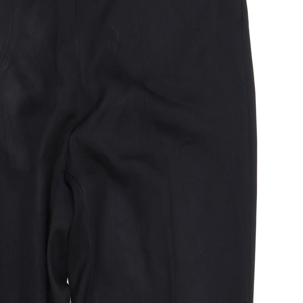 m&s Womens Black   Trousers  Size 14 L30 in