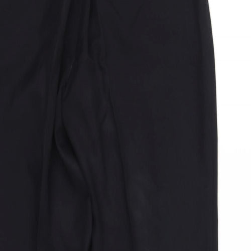 m&s Womens Black   Trousers  Size 14 L30 in