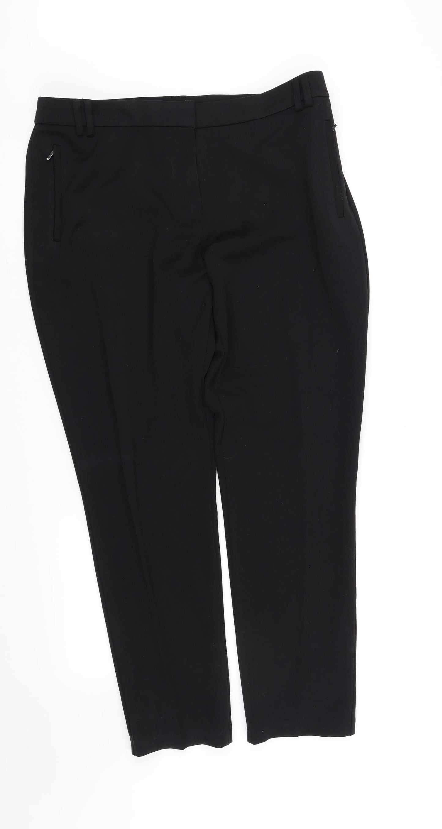 Marks and Spencer Womens Grey   Trousers  Size 16 L32 in