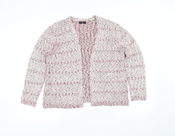 M&Co Womens Multicoloured   Cardigan Jumper Size 10