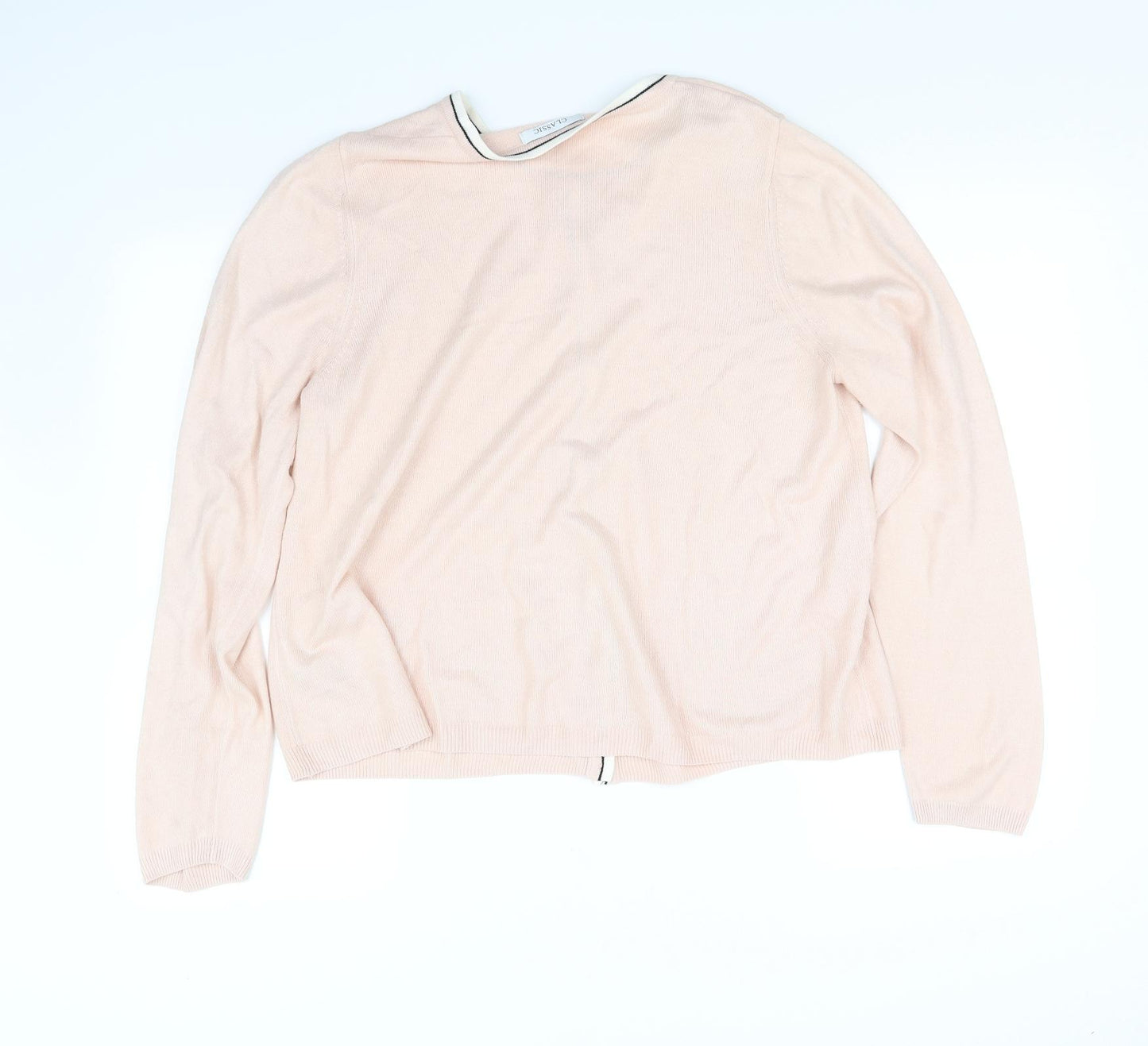 Classic Womens Pink   Cardigan Jumper Size 14