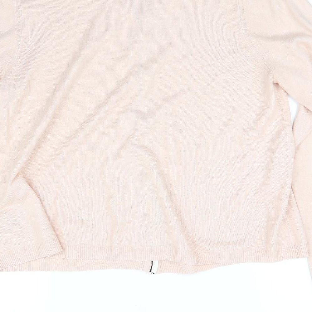 Classic Womens Pink   Cardigan Jumper Size 14
