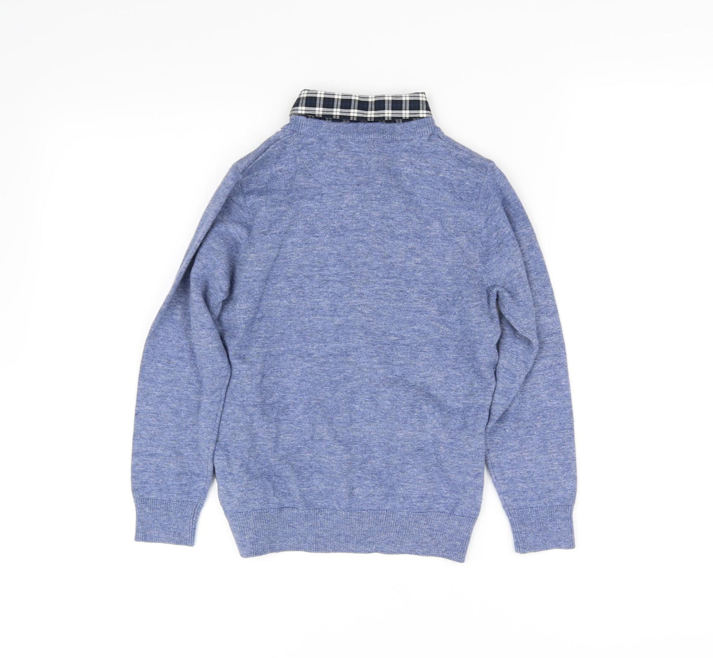 NEXT Boys Blue   Pullover Jumper Size 5-6 Years