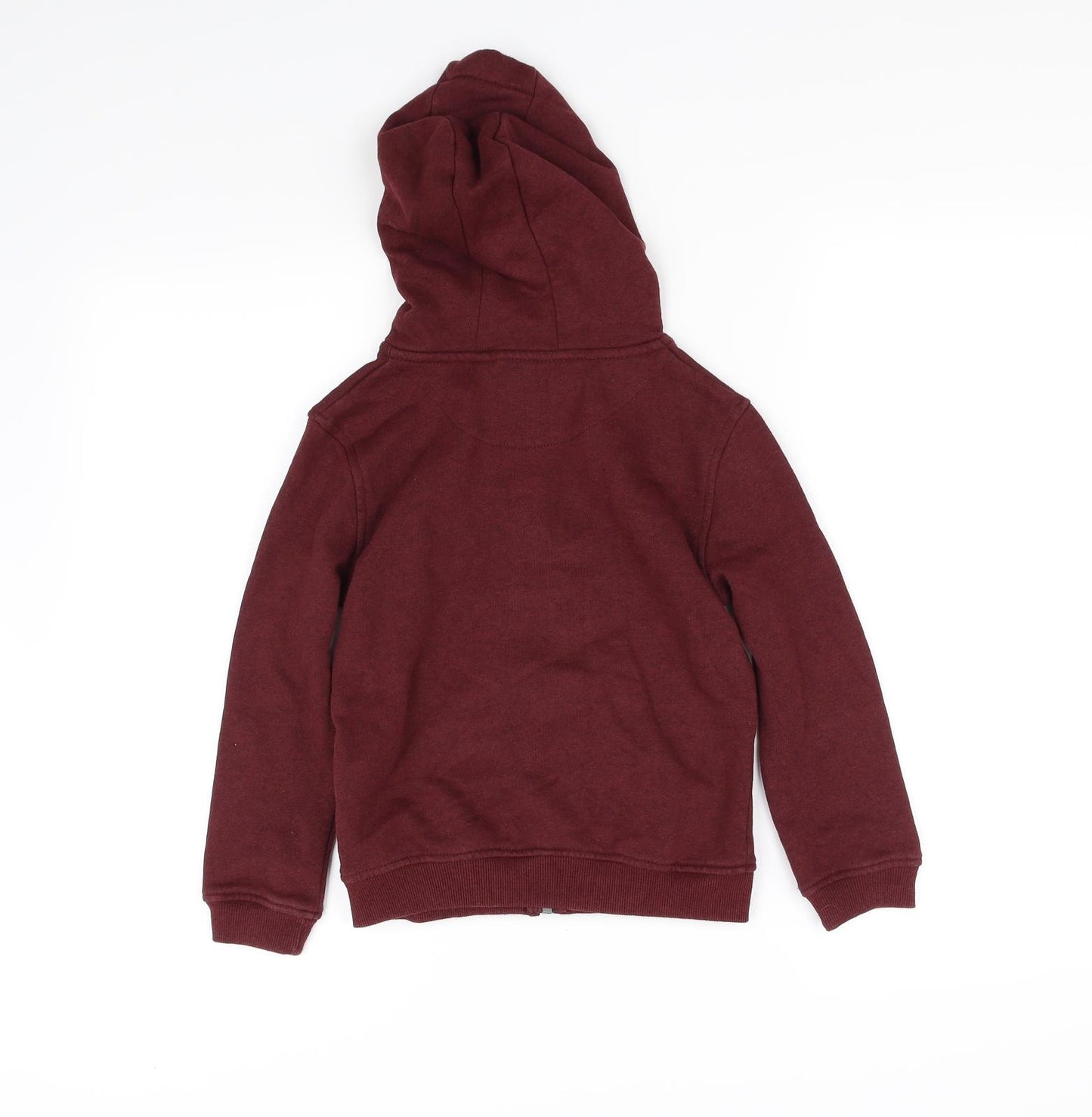 Primark Boys Red   Full Zip Hoodie Size 7-8 Years