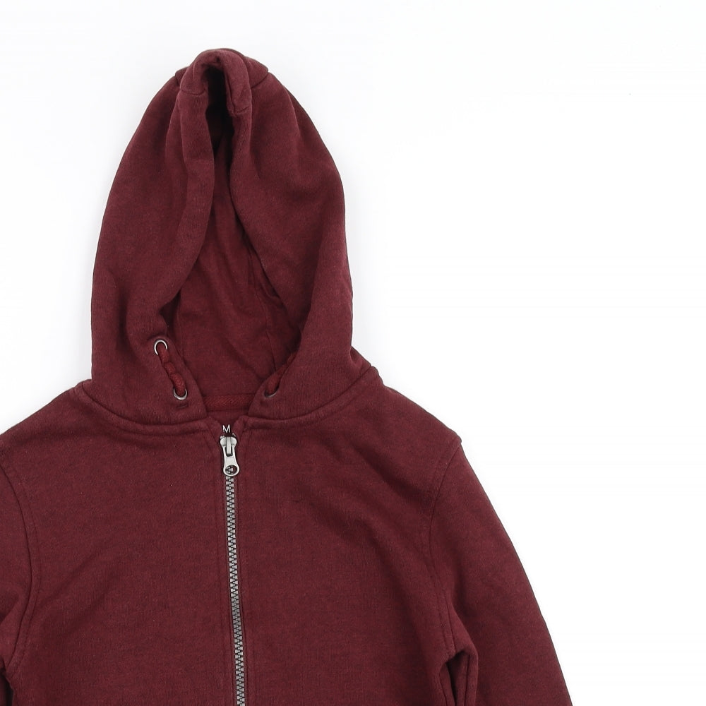 Primark Boys Red   Full Zip Hoodie Size 7-8 Years