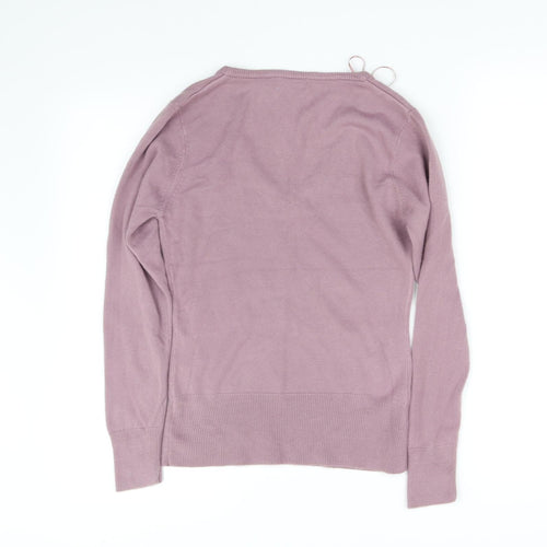 Florence  Fred Womens Purple   Pullover Jumper Size 10
