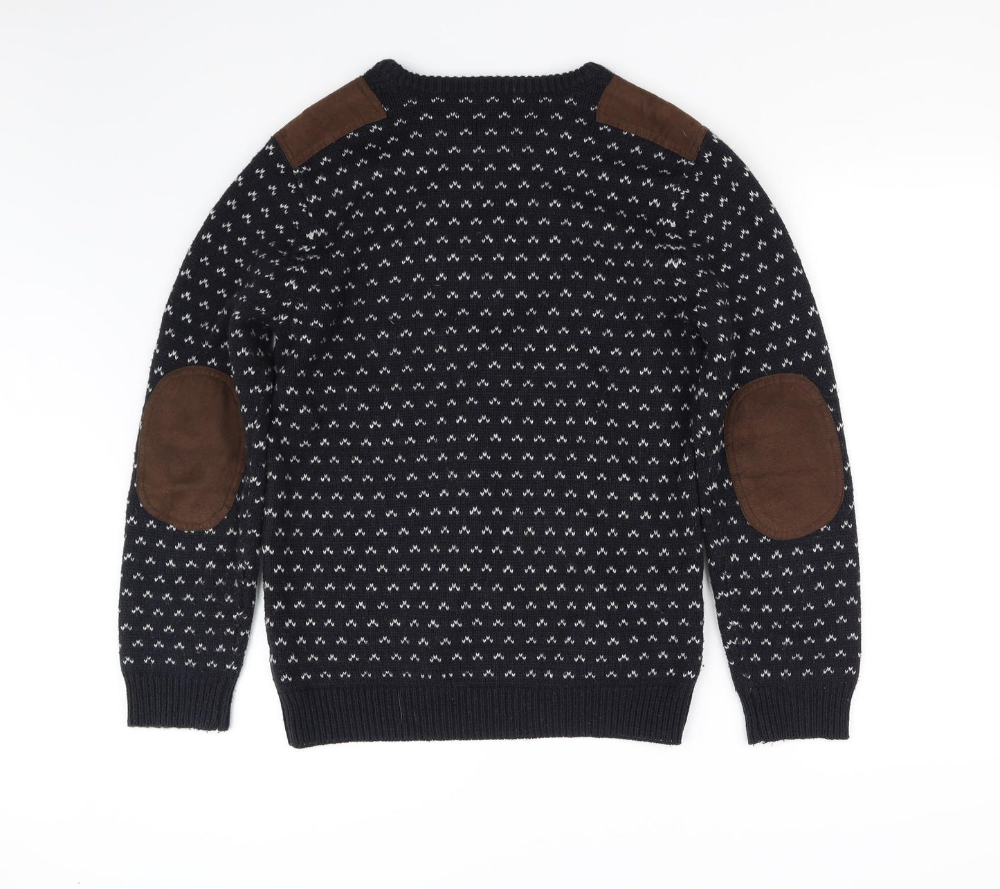 Easy Mens Blue   Pullover Sweatshirt Size S