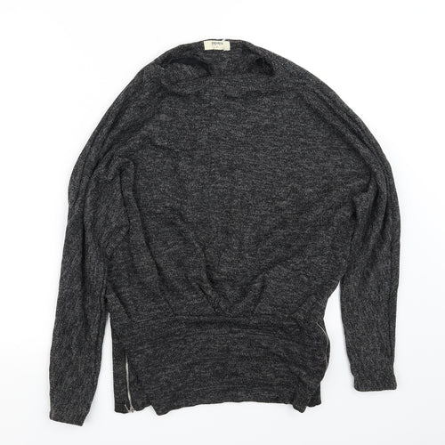 Papaya Womens Grey   Pullover Jumper Size S