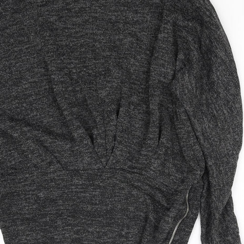 Papaya Womens Grey   Pullover Jumper Size S