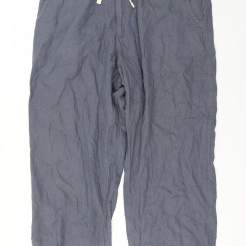 Marks and Spencer Womens Blue   Trousers  Size 38 in L33 in