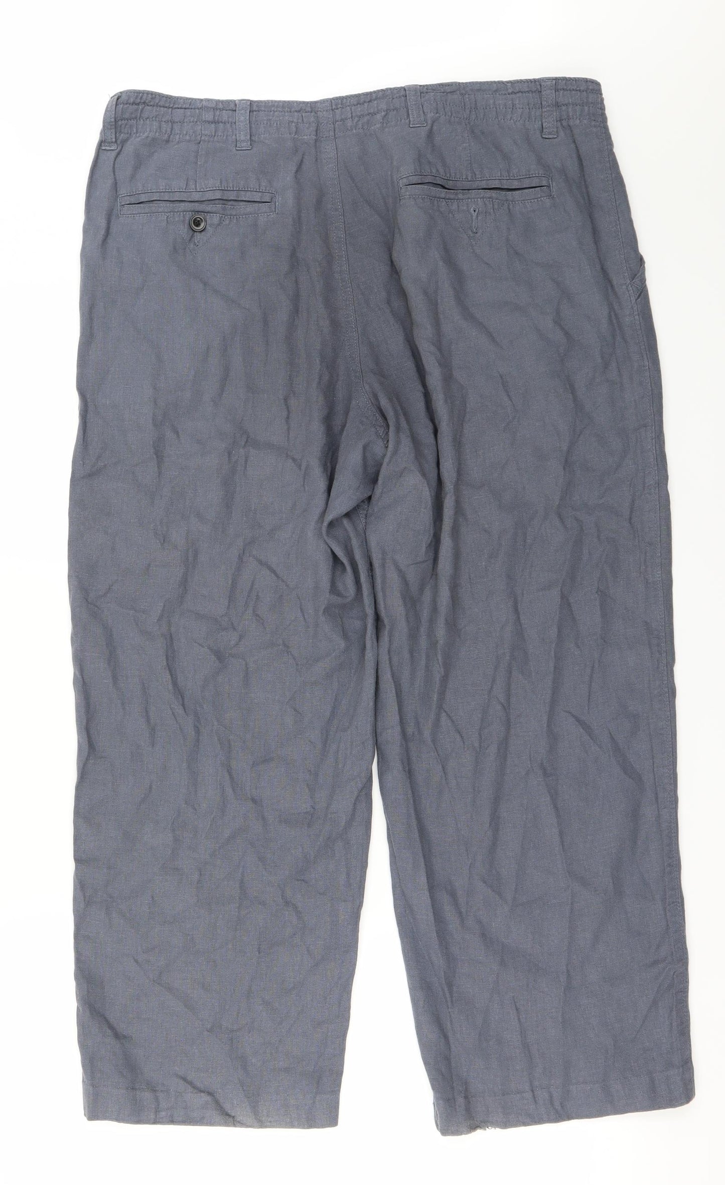 Marks and Spencer Womens Blue   Trousers  Size 38 in L33 in