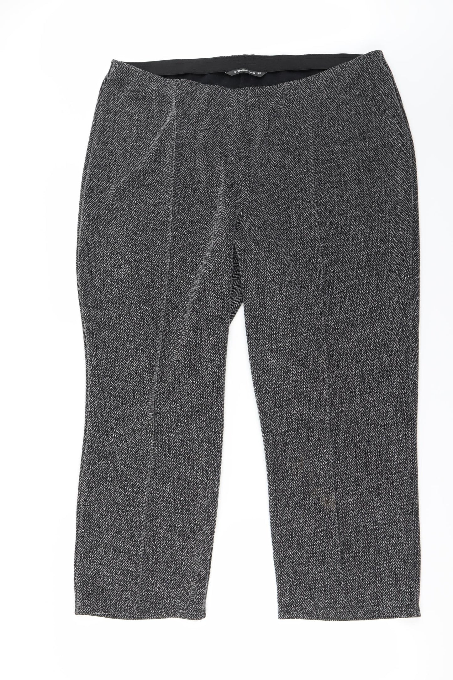 Preworn Womens Grey   Trousers  Size 38 in L26 in