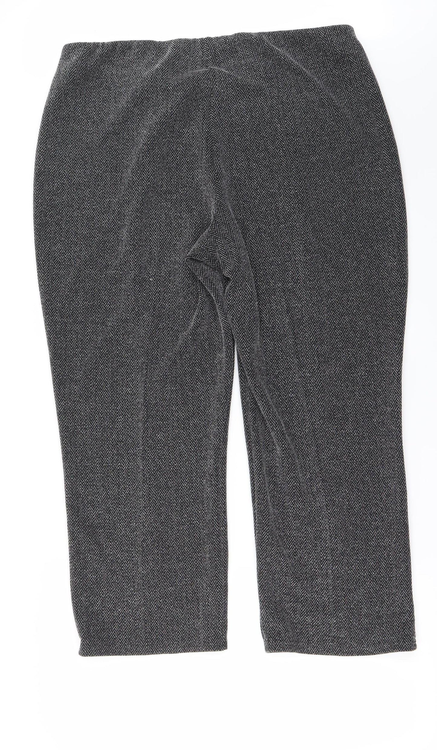 Preworn Womens Grey   Trousers  Size 38 in L26 in