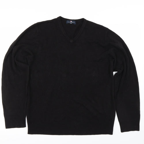 Marks and Spencer Mens Black   Pullover Jumper Size M