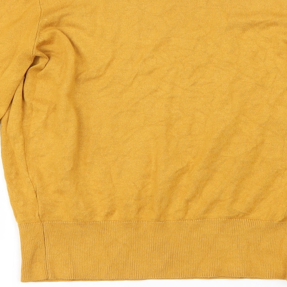 New Look Womens Yellow   Pullover Jumper Size 12