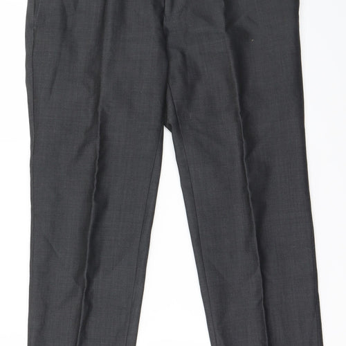 John Lewis Mens Grey Paisley  Trousers  Size 30 in L26 in