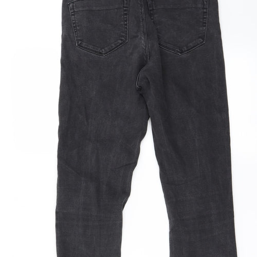 Preworn Womens Grey   Skinny Jeans Size 26 in L25 in