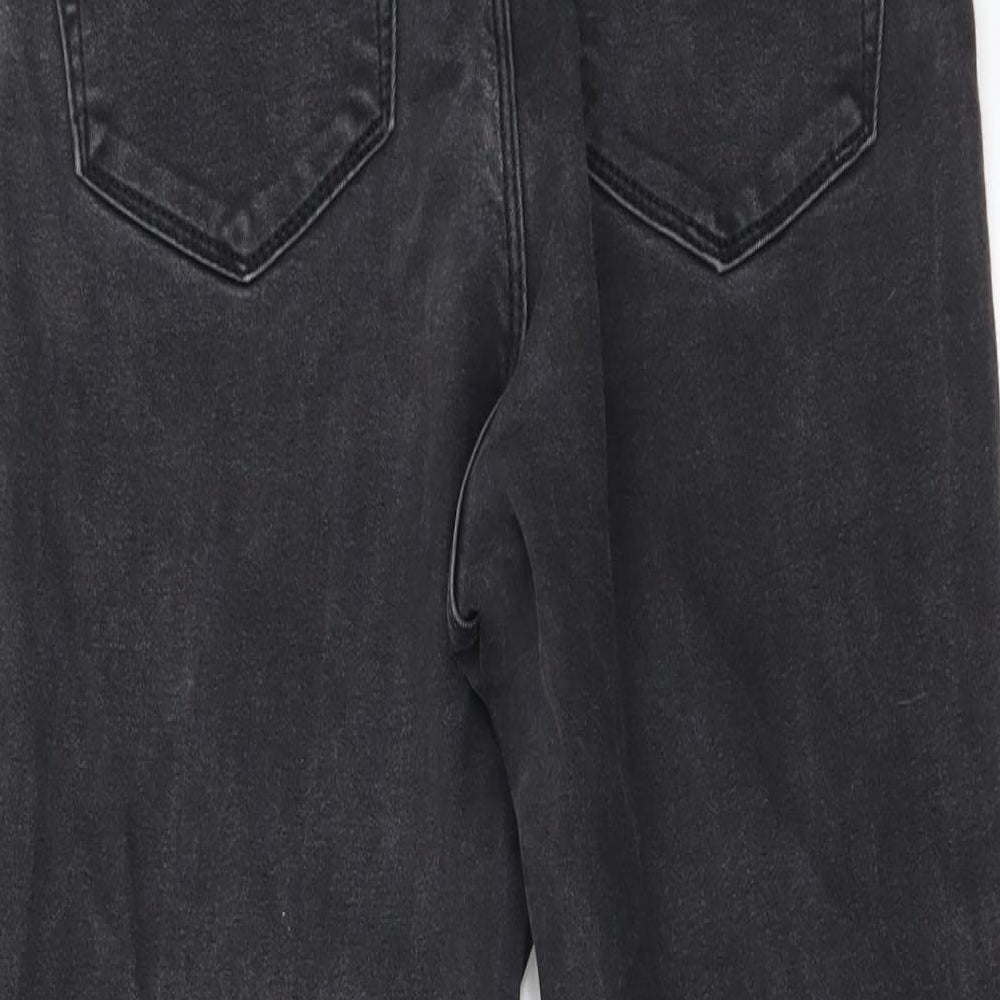 Preworn Womens Grey   Skinny Jeans Size 26 in L25 in