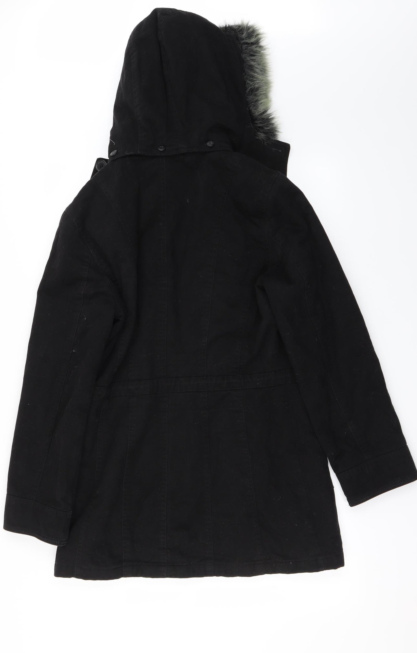 M&Co Womens Black   Jacket Coat Size 12