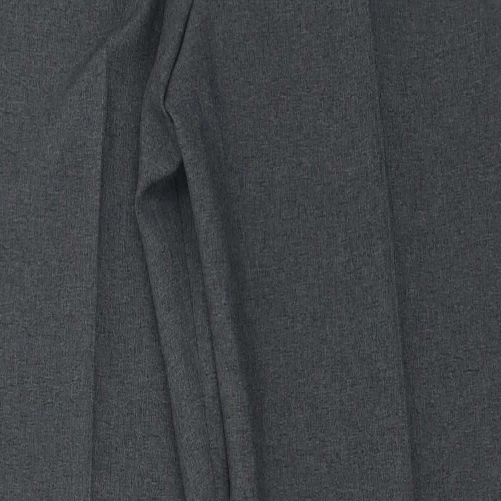 Preworn Womens Grey   Trousers  Size 14 L25 in