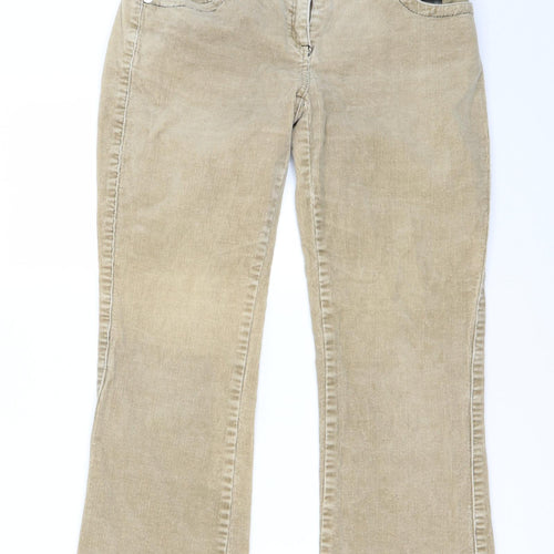PAC TEST Womens Beige   Straight Jeans Size 12 L26 in