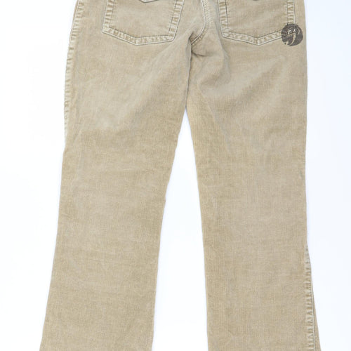 PAC TEST Womens Beige   Straight Jeans Size 12 L26 in