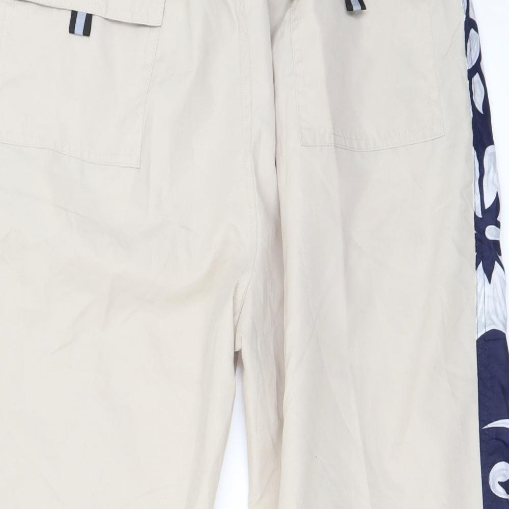BK SPORTS Mens Beige   Sweat Shorts Size S