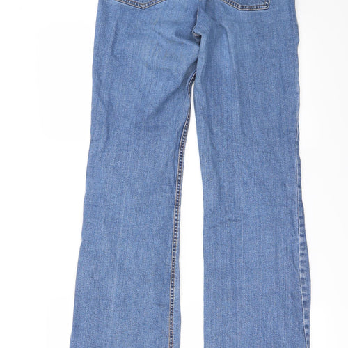 Zara Womens Blue   Flared Jeans Size 12 L30 in