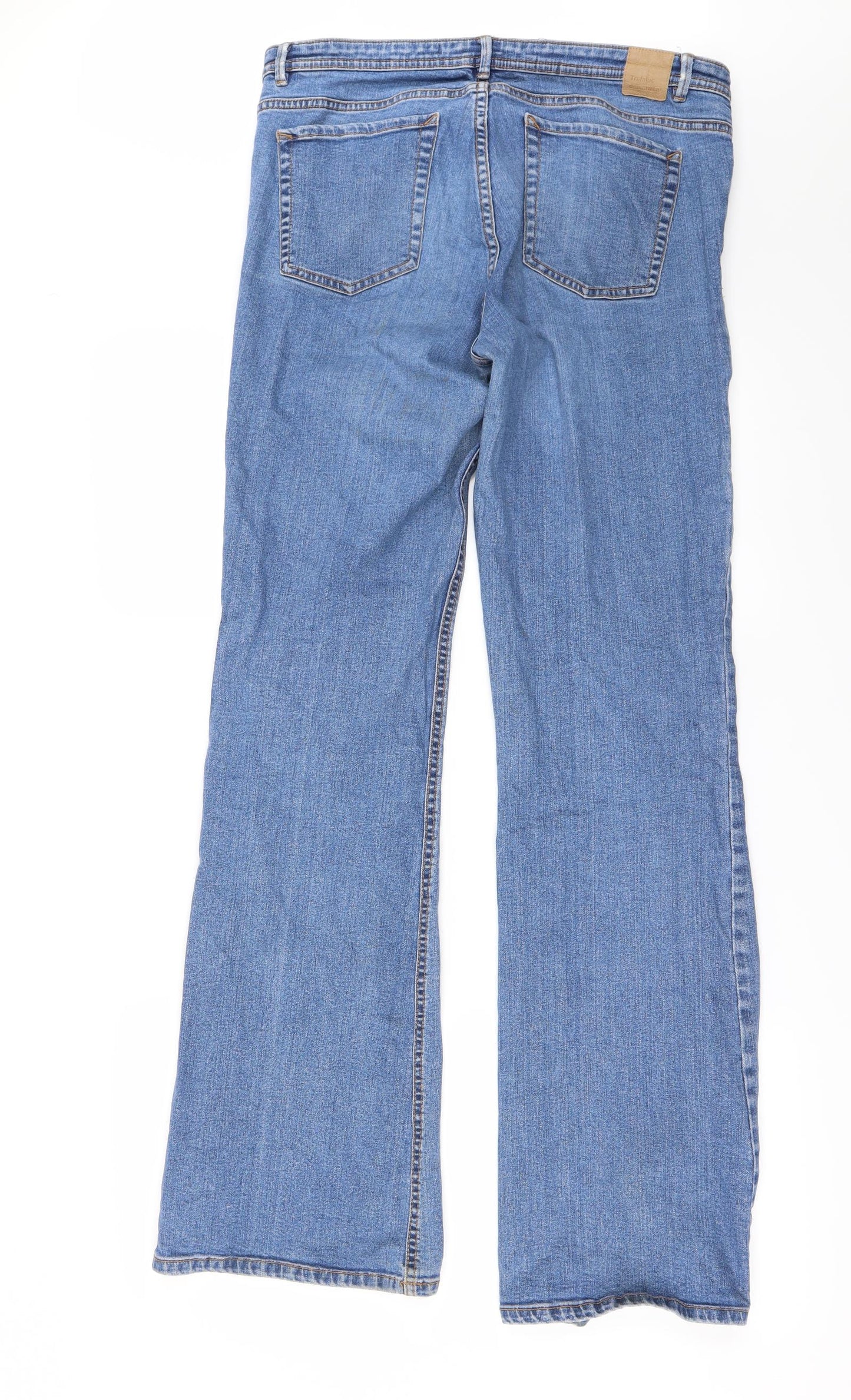 Zara Womens Blue   Flared Jeans Size 12 L30 in