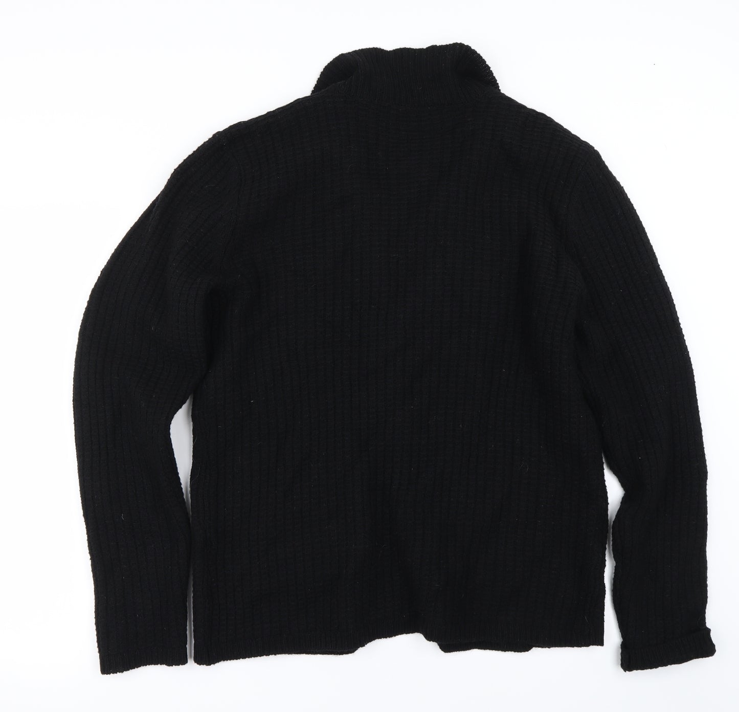 friday casual Mens Black   Cardigan Jumper Size XL