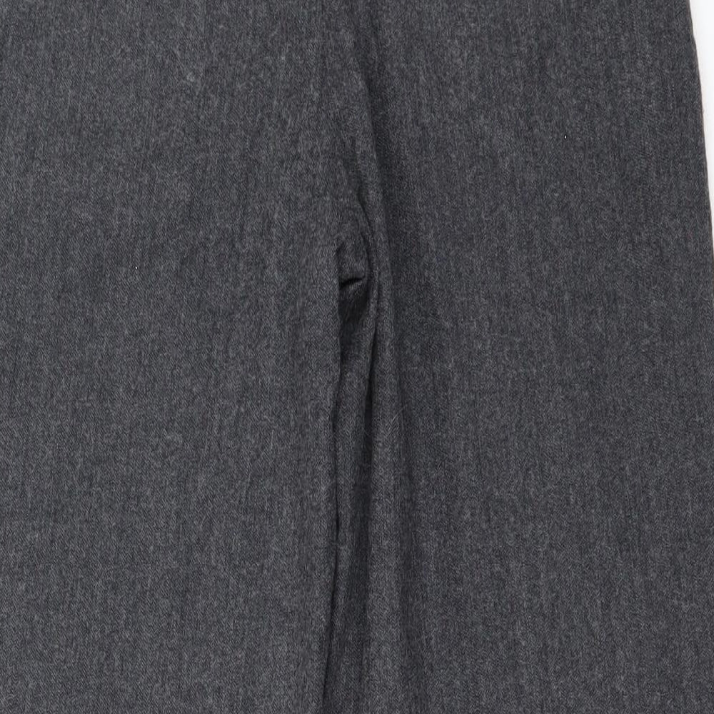 Per Una Womens Grey   Trousers  Size 10 L26 in