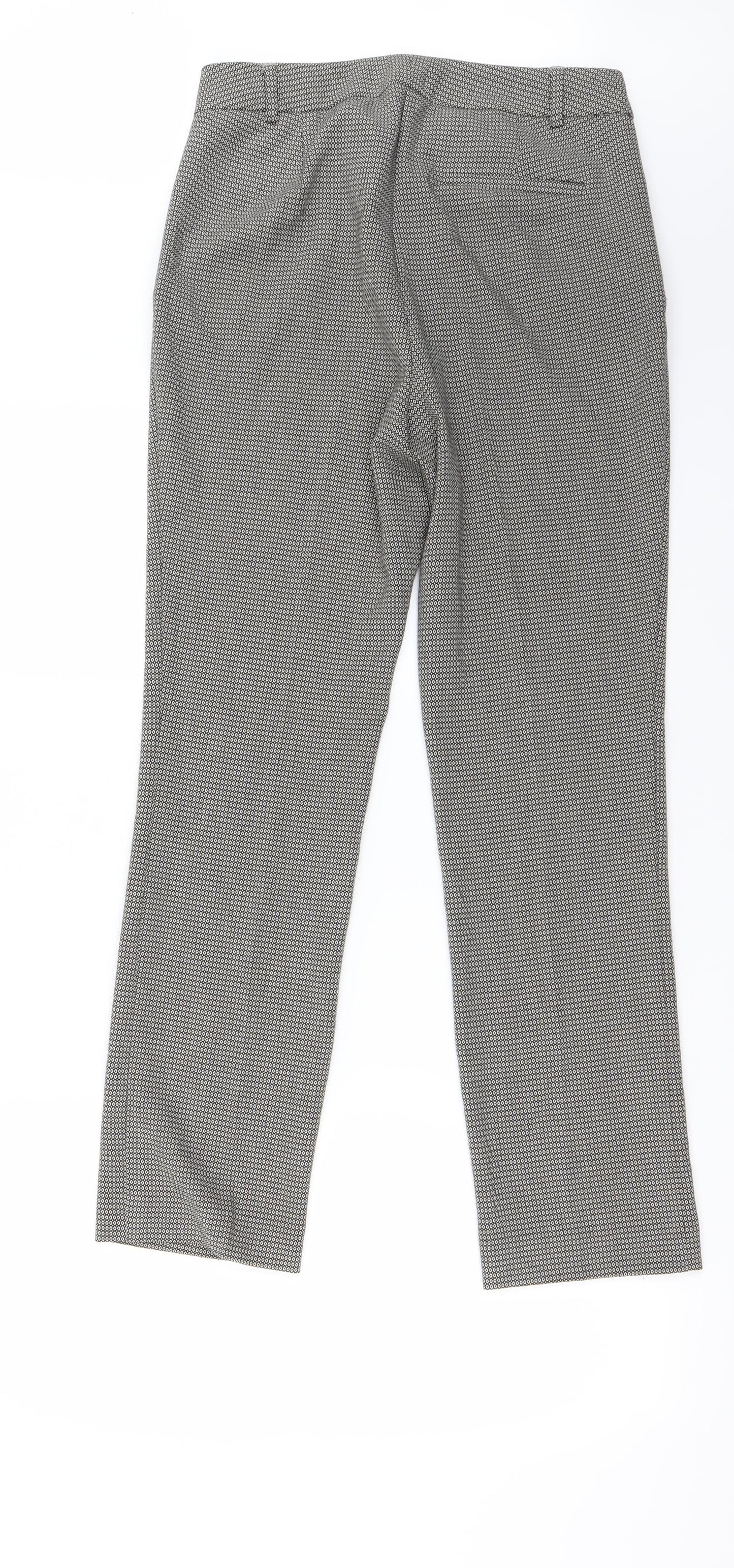 Marks and Spencer Womens Grey   Trousers  Size 10 L26 in