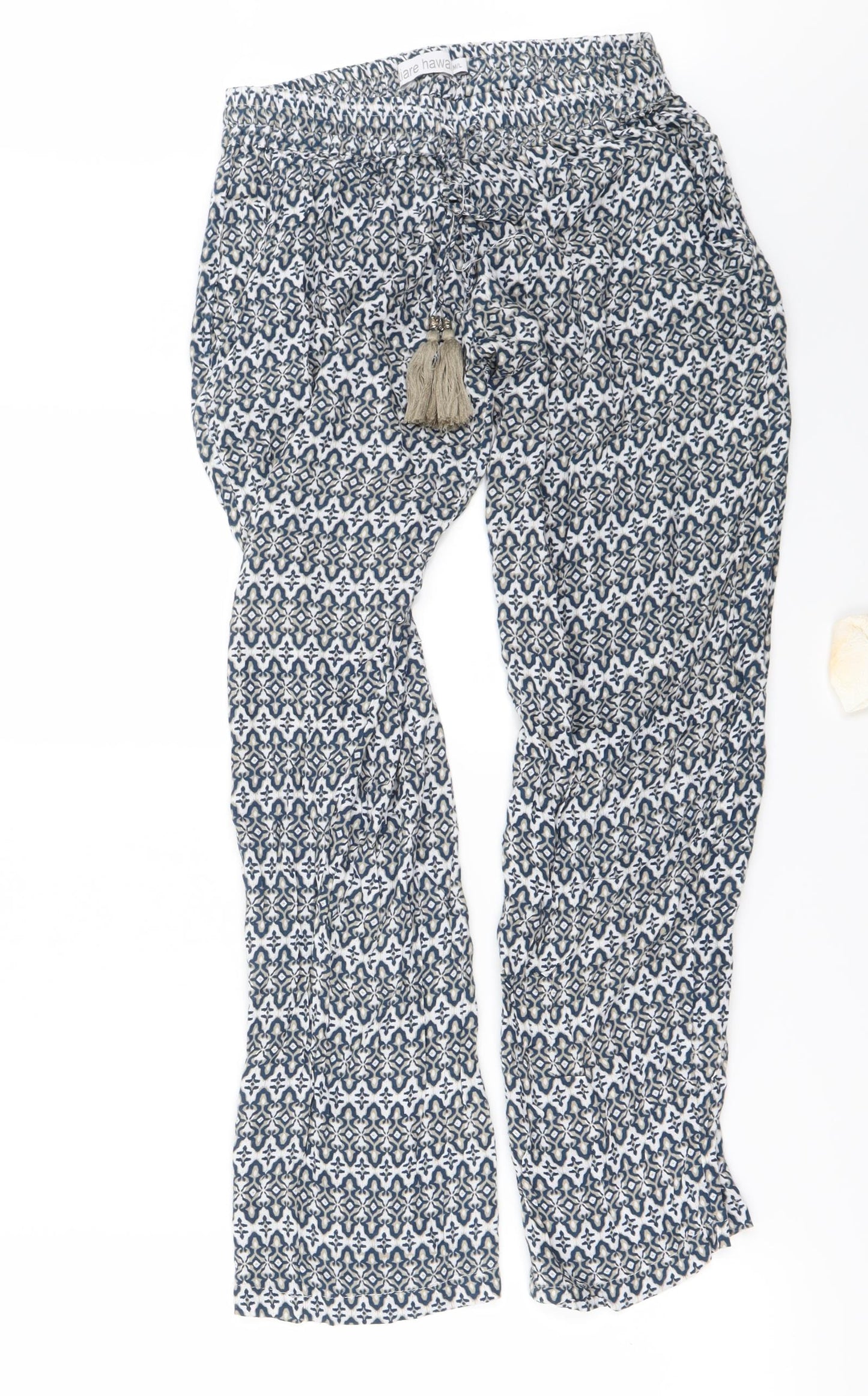 Tiare Hawaii Womens Blue   Trousers  Size M L23 in