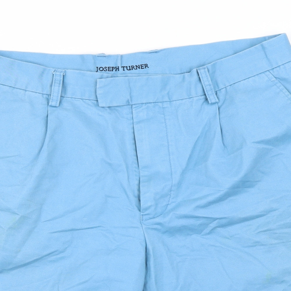 Joseph Turner  Mens Blue   Chino Shorts Size 36 in