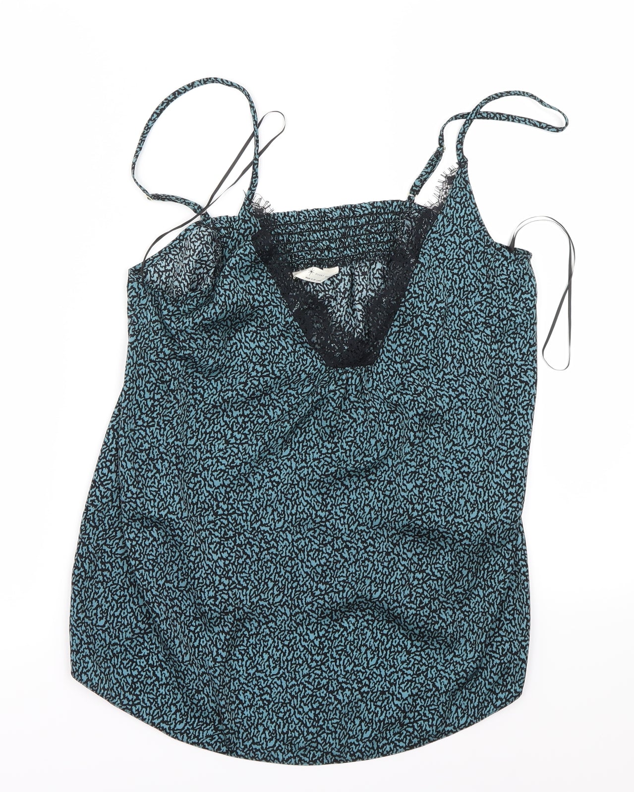 Day Dreams Womens Blue   Basic Blouse Size 12