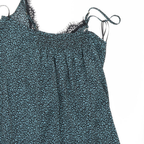 Day Dreams Womens Blue   Basic Blouse Size 12