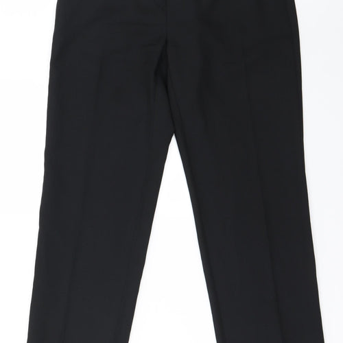 Marks and Spencer Womens Black   Trousers  Size 10 L26 in
