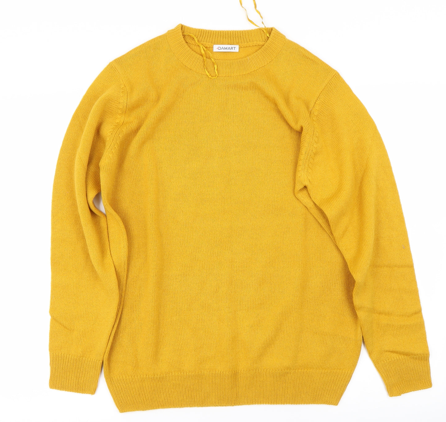 Damart Womens Yellow   Pullover Jumper Size 12