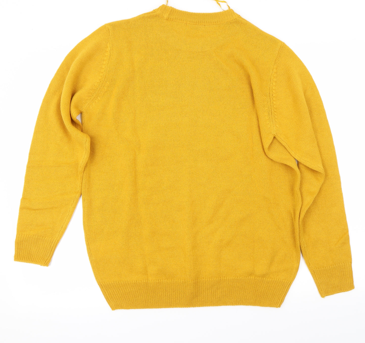 Damart Womens Yellow   Pullover Jumper Size 12