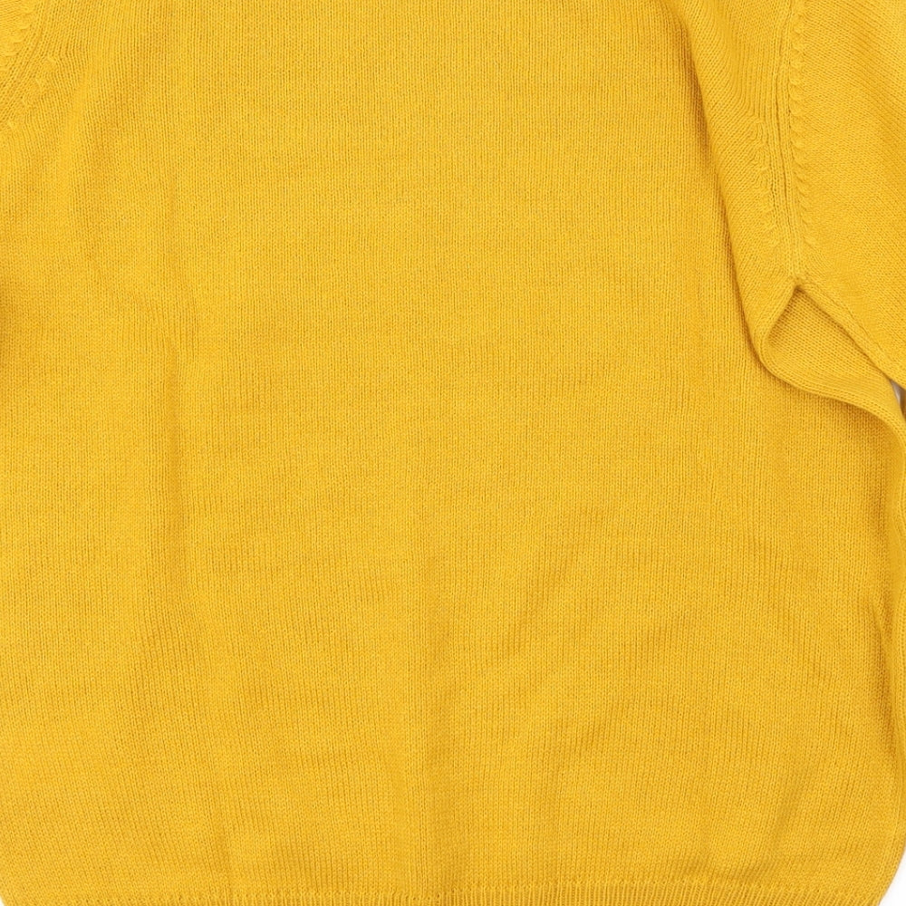 Damart Womens Yellow   Pullover Jumper Size 12