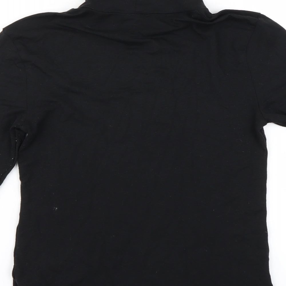 Marks and Spencer Womens Black   Basic T-Shirt Size 12