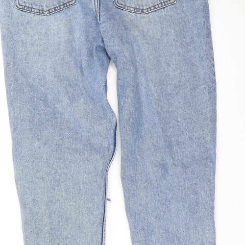 Primark Womens Blue   Straight Jeans Size 8 L26 in