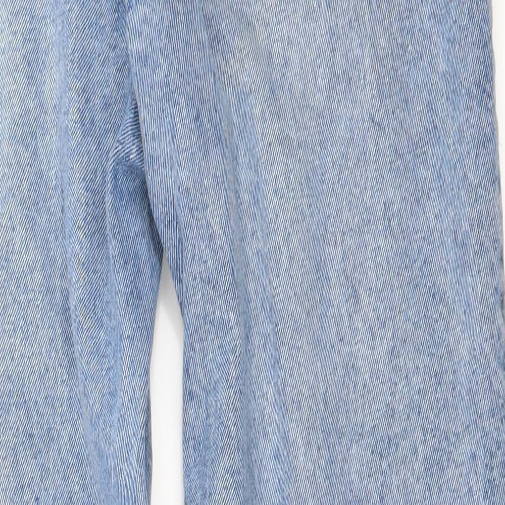 Primark Womens Blue   Straight Jeans Size 8 L26 in