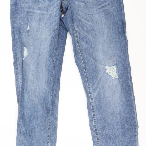 bloomin marvellous Womens Blue   Straight Jeans Size 10 L26 in