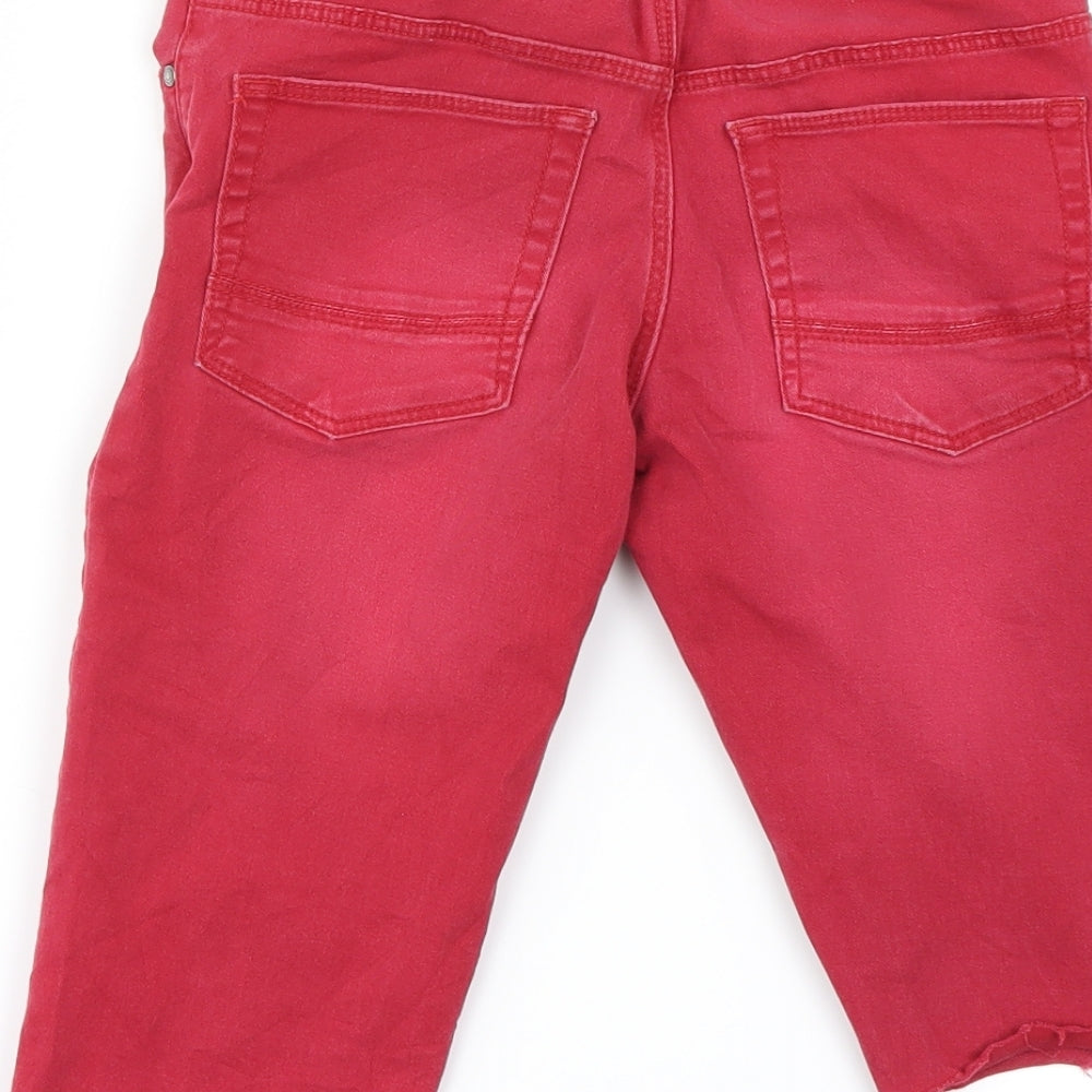 H&M Boys Red   Chino Trousers Size 7-8 Years